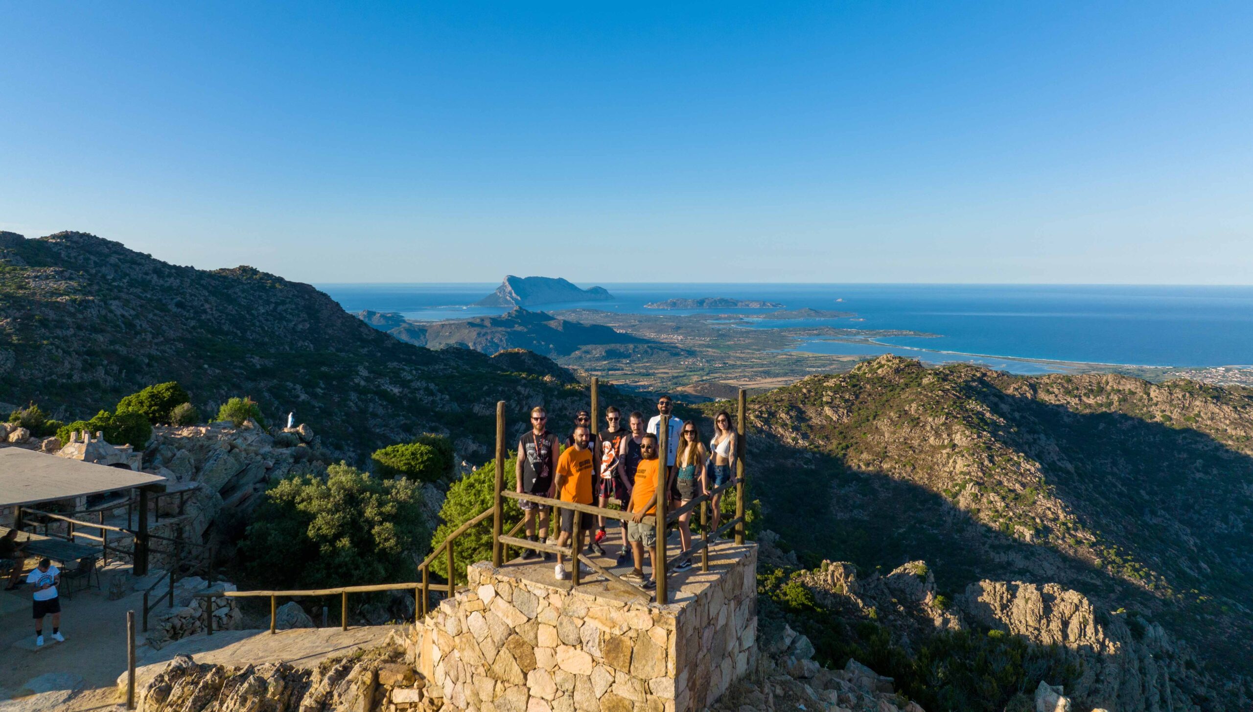 quad monte nieddu panorama